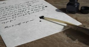 つけペンのインクの液だれを完璧に消す方法