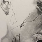 【鉛筆】ヒビが入った顔の描き方を画像付きで解説します