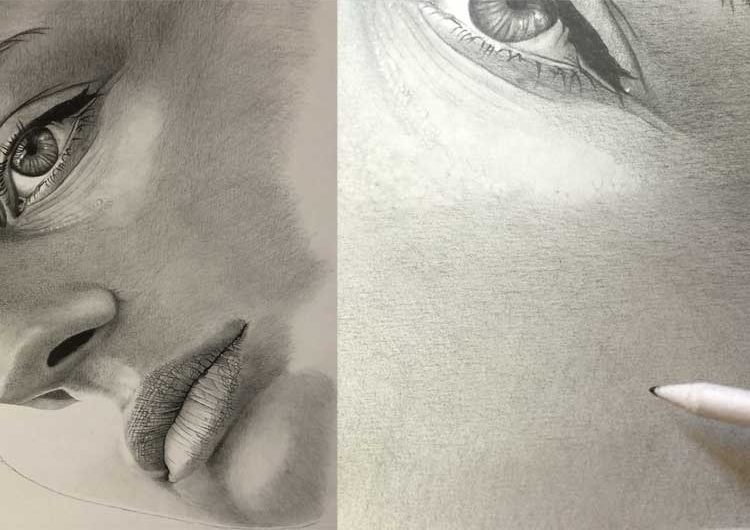 鉛筆画 肌の質感を表現する為の簡単な4つのポイント グロ絵研究所