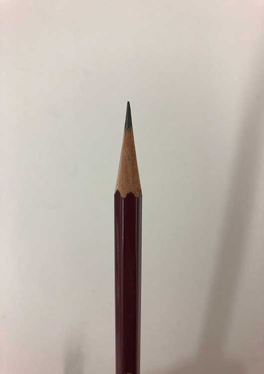 短くなった鉛筆 と 鉛筆の削り方 について パステル画の森