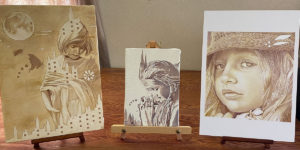 パステル画を一気にオシャレに！「キャンバス作り」を解説