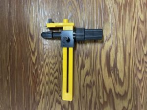 パステルアート_コンパスカッターできれいな円形にカット！