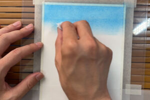 「パステルアート」コットン？指？どちらが良いの？