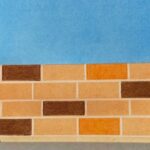 【パステルアート】レンガ（図形）を描く1つの方法！！